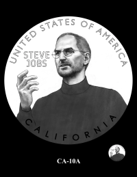 CA-10A -- 2026 American Innovation $1 Coin - California