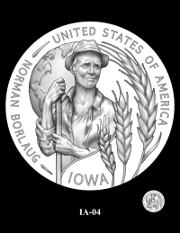 IA-04 -- 2026 American Innovation $1 Coin - Iowa