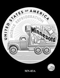MN-03A -- 2026 American Innovation $1 Coin - Minnesota