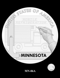 MN-06A -- 2026 American Innovation $1 Coin - Minnesota