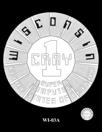 WI-03A -- 2026 American Innovation $1 Coin - Wisconsin