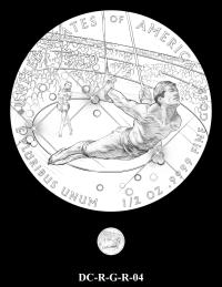 DC-R-G-R-04 -- 2026 Comic Art Coin and Medal Program - Robin