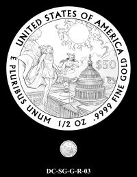 DC-SG-G-R-03 -- 2026 Comic Art Coin and Medal Program - Supergirl