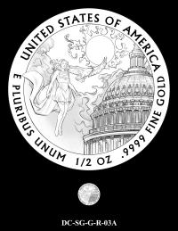 DC-SG-G-R-03A -- 2026 Comic Art Coin and Medal Program - Supergirl