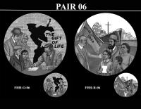 FHH 06 Pair -- Forgotten Heroes of the Holocaust Congressional Gold Medal