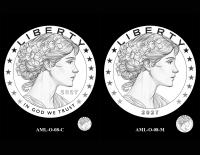 AML Obverses 08 -- 2027 American Liberty Coin and Medal