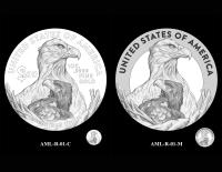 AML Reverses 01 -- 2027 American Liberty Coin and Medal