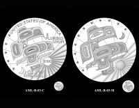 AML Reverses 03 -- 2027 American Liberty Coin and Medal