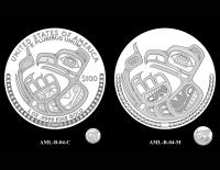 AML Reverses 04 -- 2027 American Liberty Coin and Medal