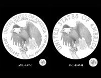 AML Reverses 07 -- 2027 American Liberty Coin and Medal