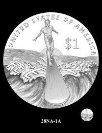 28NA-1A -- 2028 Native American $1 Coin