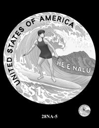28NA-5 -- 2028 Native American $1 Coin