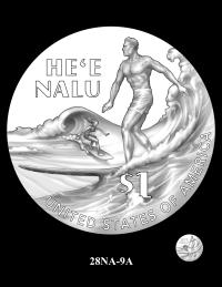 28NA-9A -- 2028 Native American $1 Coin