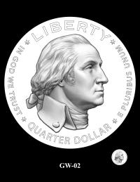 GW-02 -- 2027 – 2030 Youth Sports Quarters Washington Obverse