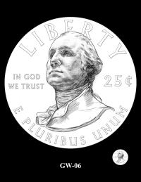 GW-06 -- 2027 – 2030 Youth Sports Quarters Washington Obverse