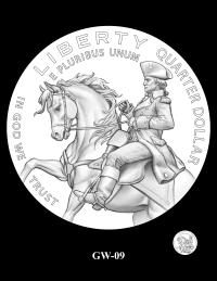 GW-09 -- 2027 – 2030 Youth Sports Quarters Washington Obverse