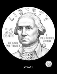 GW-21 -- 2027 – 2030 Youth Sports Quarters Washington Obverse