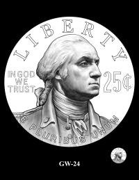 GW-24 -- 2027 – 2030 Youth Sports Quarters Washington Obverse