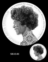 SH-O-01 -- Shirley Chisholm Congressional Gold Medal