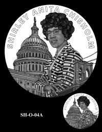SH-O-04A -- Shirley Chisholm Congressional Gold Medal