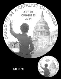 SH-R-03 -- Shirley Chisholm Congressional Gold Medal