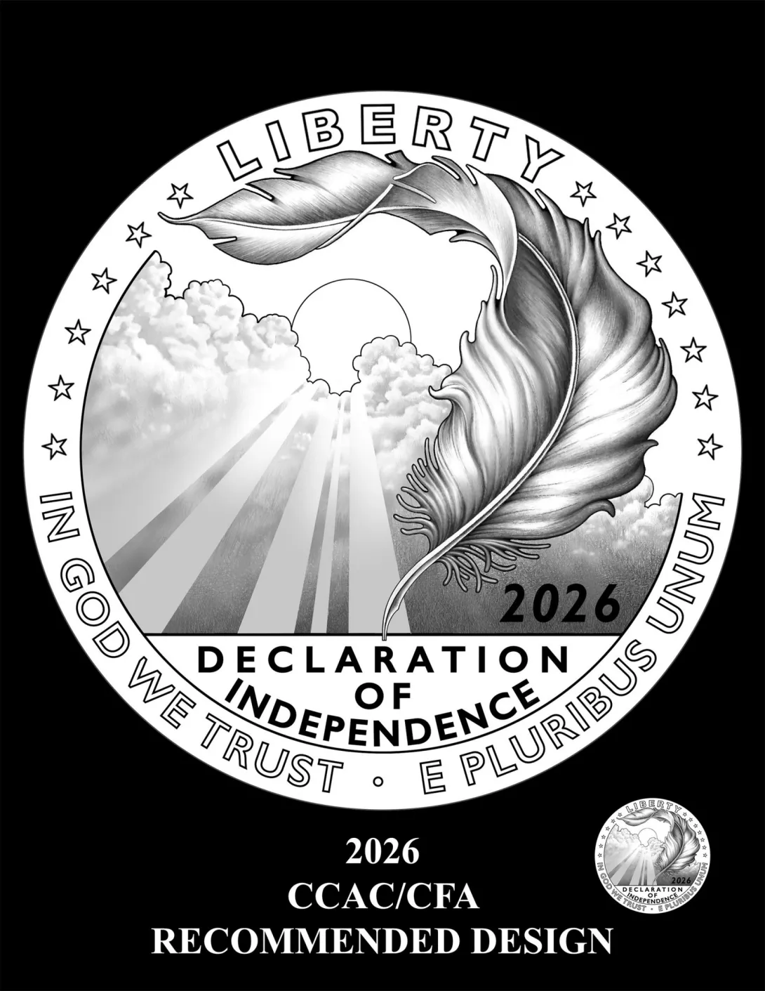 2026 CCAC/CFA RECOMMENDED DESIGN -- 2027 - 2028 American Eagle Platinum Proof