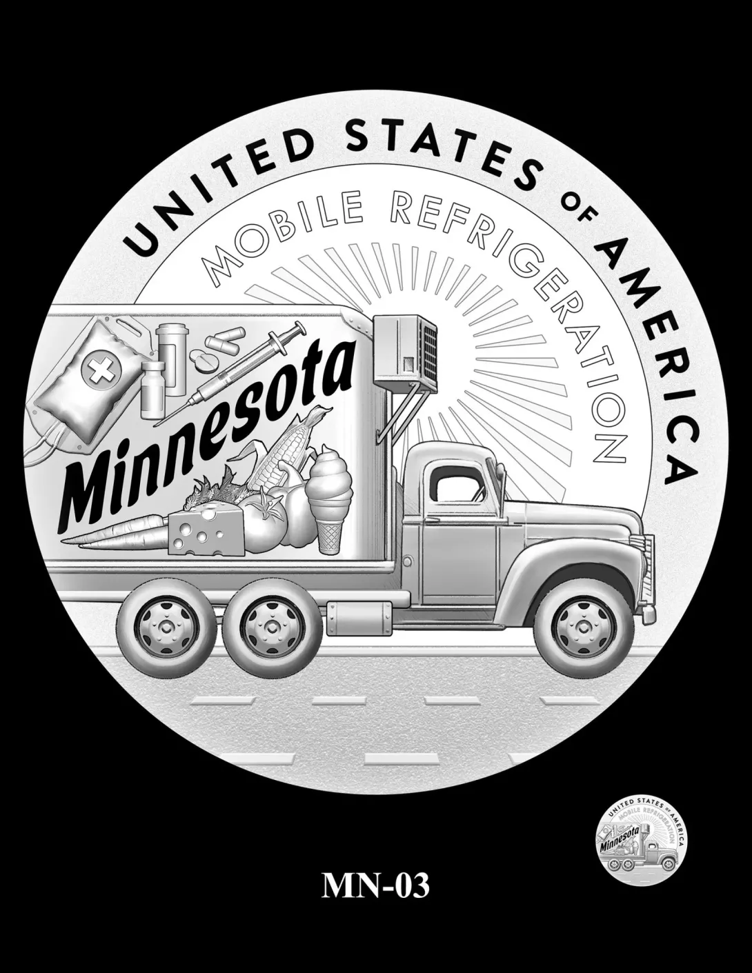 MN-03 -- 2026 American Innovation $1 Coin - Minnesota