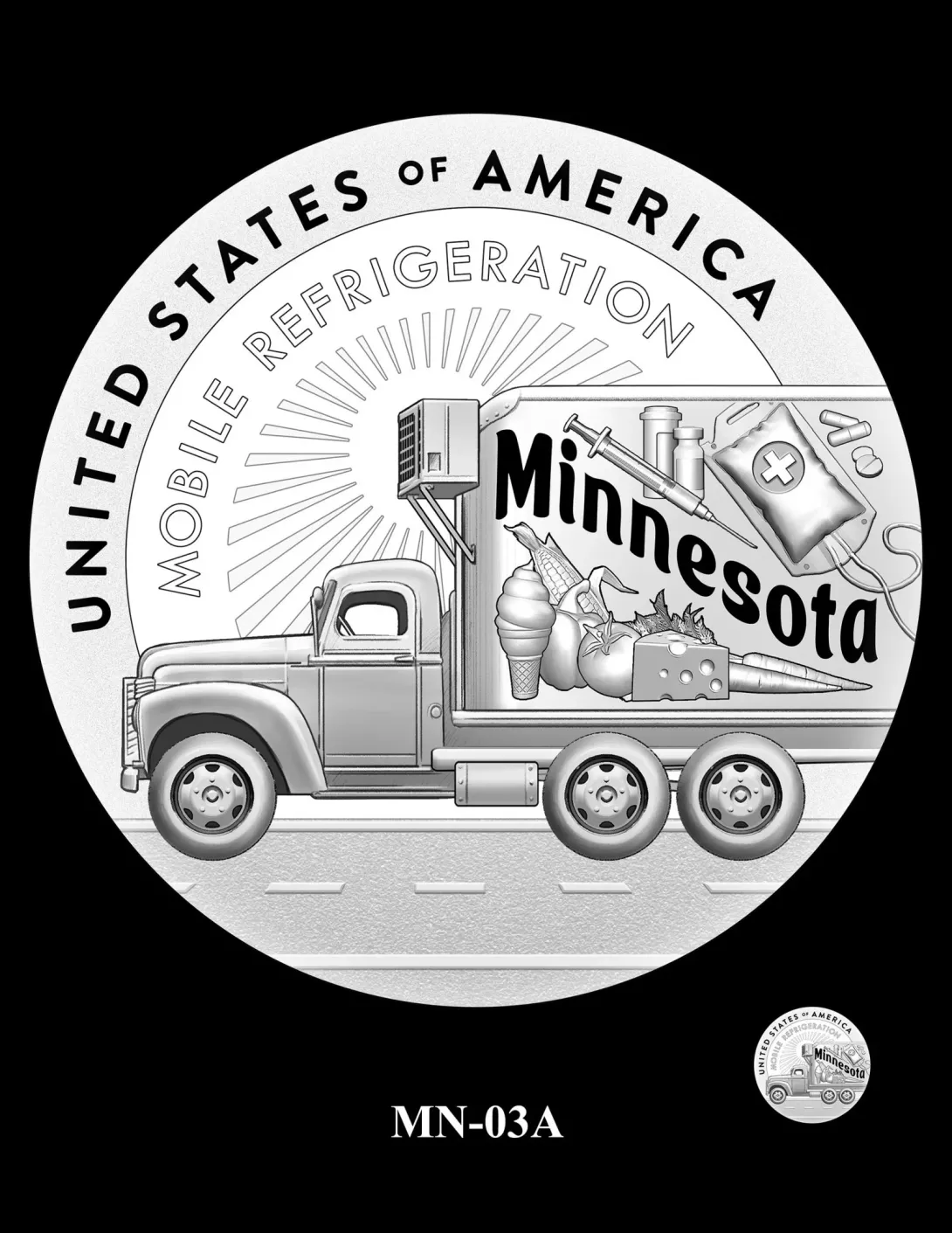 MN-03A -- 2026 American Innovation $1 Coin - Minnesota