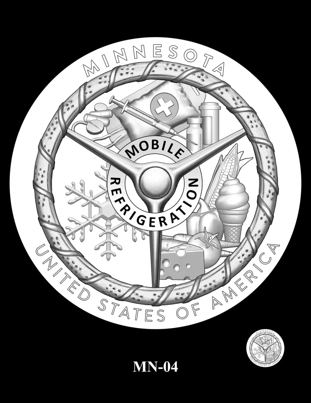 MN-04 -- 2026 American Innovation $1 Coin - Minnesota