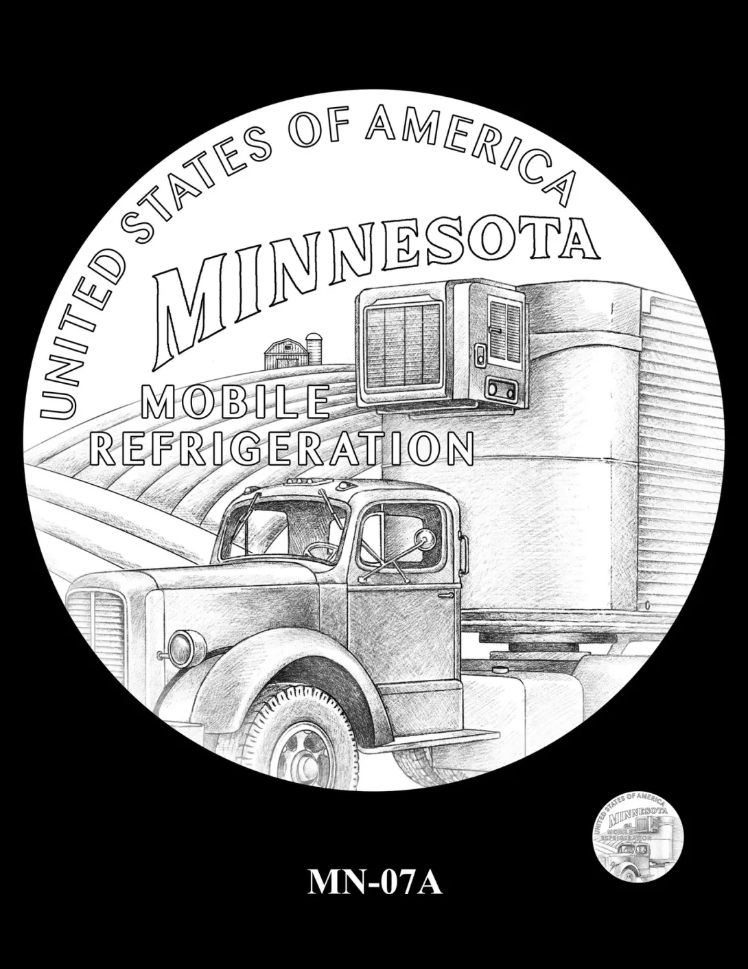 MN-07A -- 2026 American Innovation $1 Coin - Minnesota