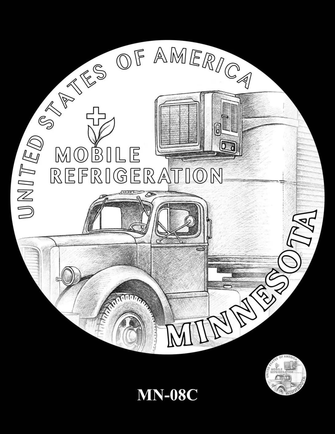 MN-08C -- 2026 American Innovation $1 Coin - Minnesota