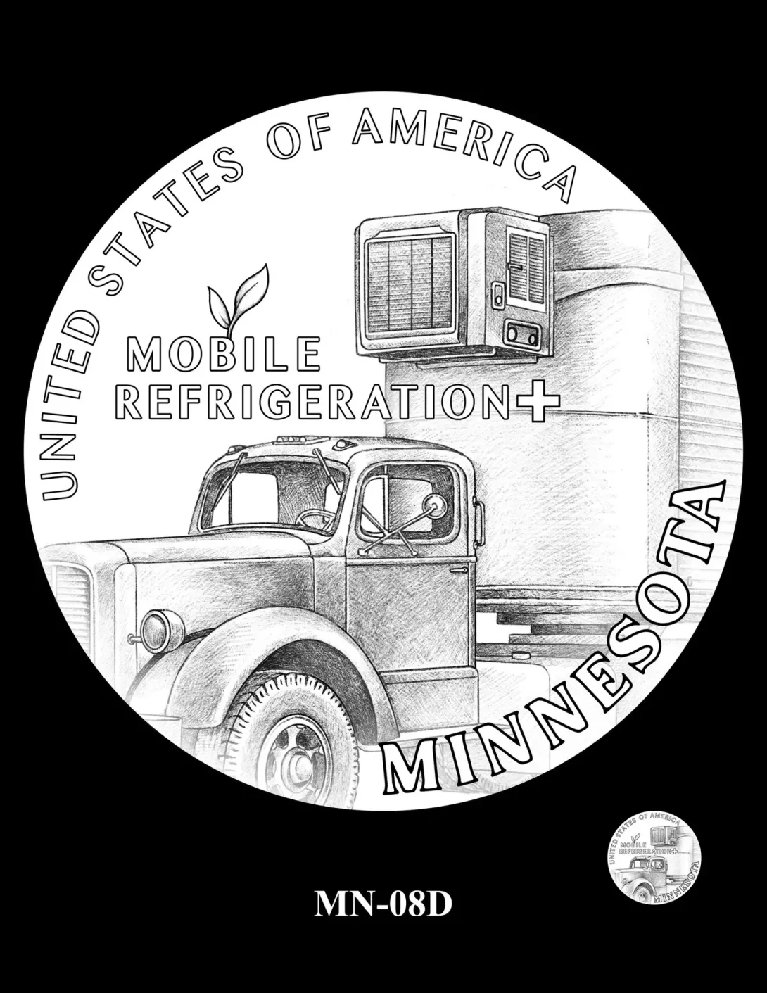 MN-08D -- 2026 American Innovation $1 Coin - Minnesota
