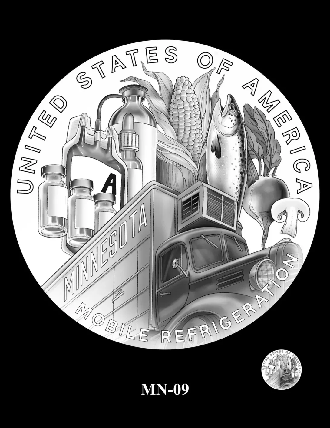 MN-09 -- 2026 American Innovation $1 Coin - Minnesota
