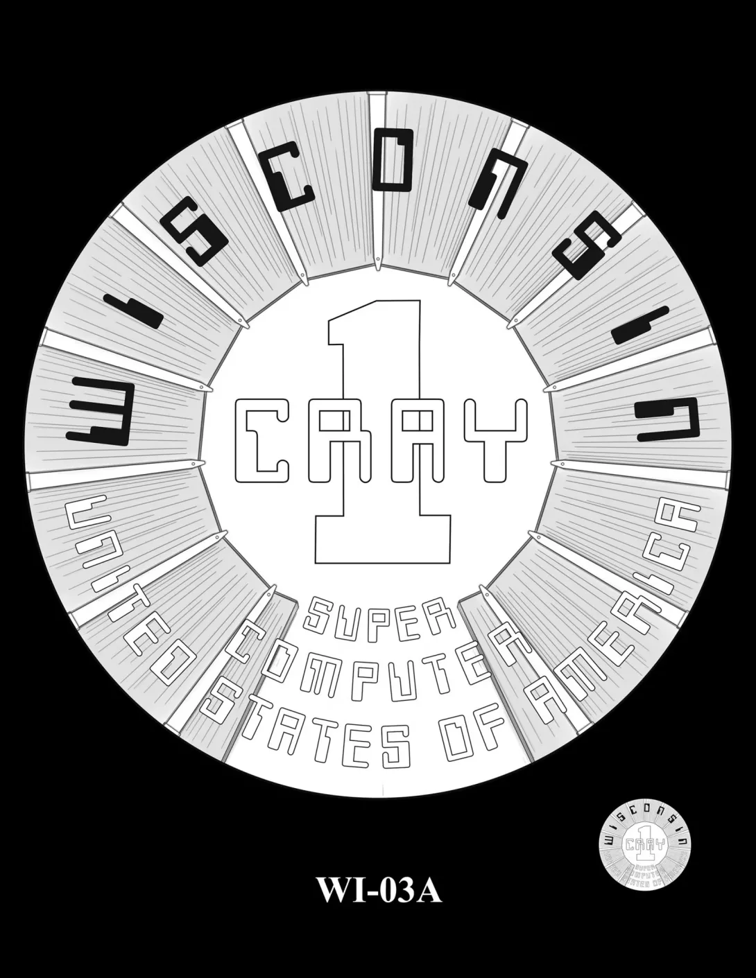 WI-03A -- 2026 American Innovation $1 Coin - Wisconsin
