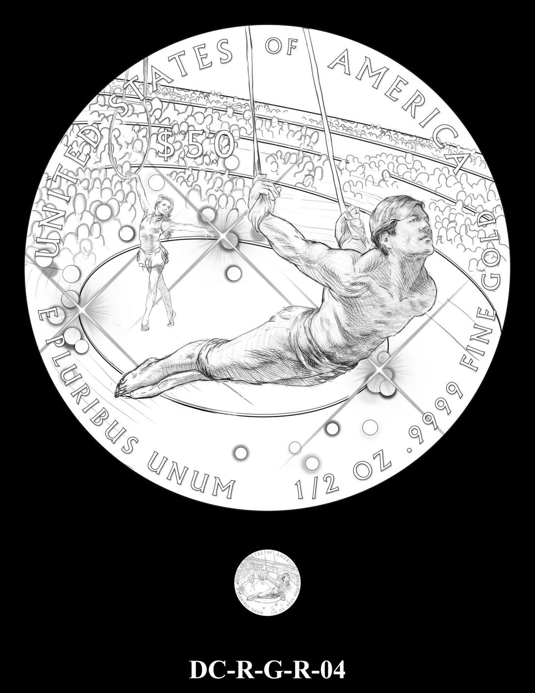DC-R-G-R-04 -- 2026 Comic Art Coin and Medal Program - Robin