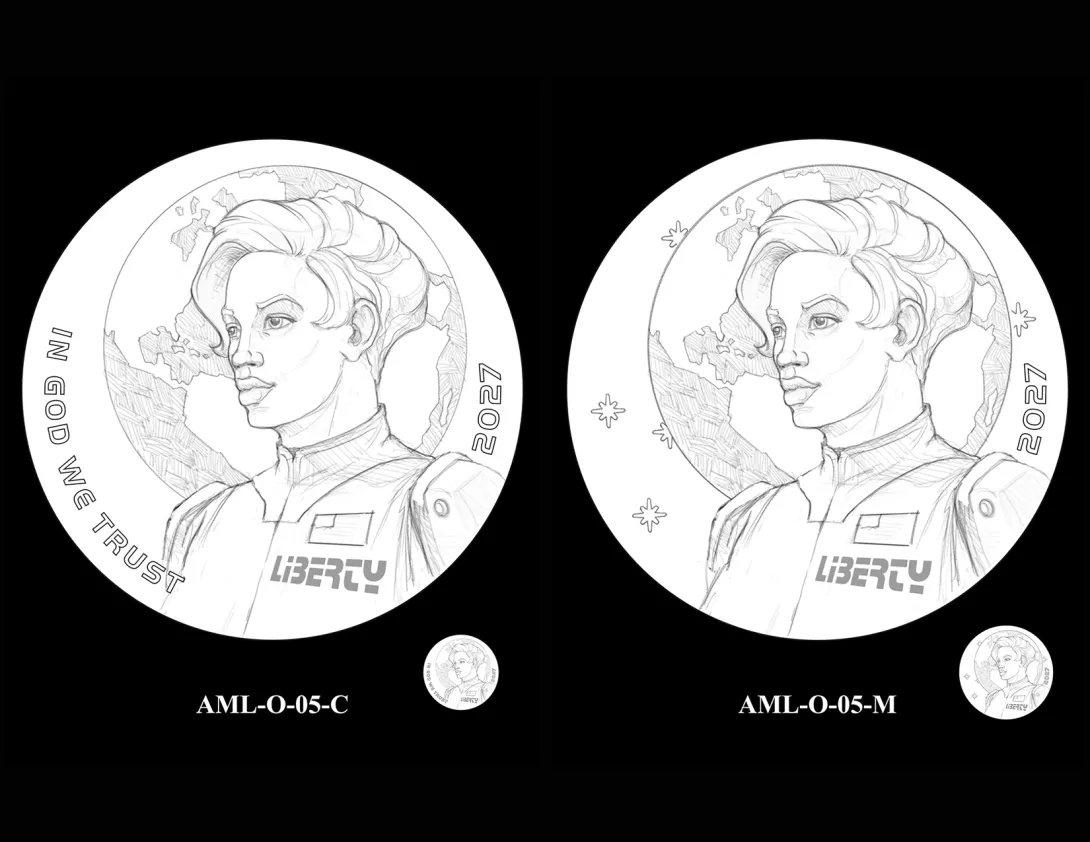 AML Obverses 05 -- 2027 American Liberty Coin and Medal