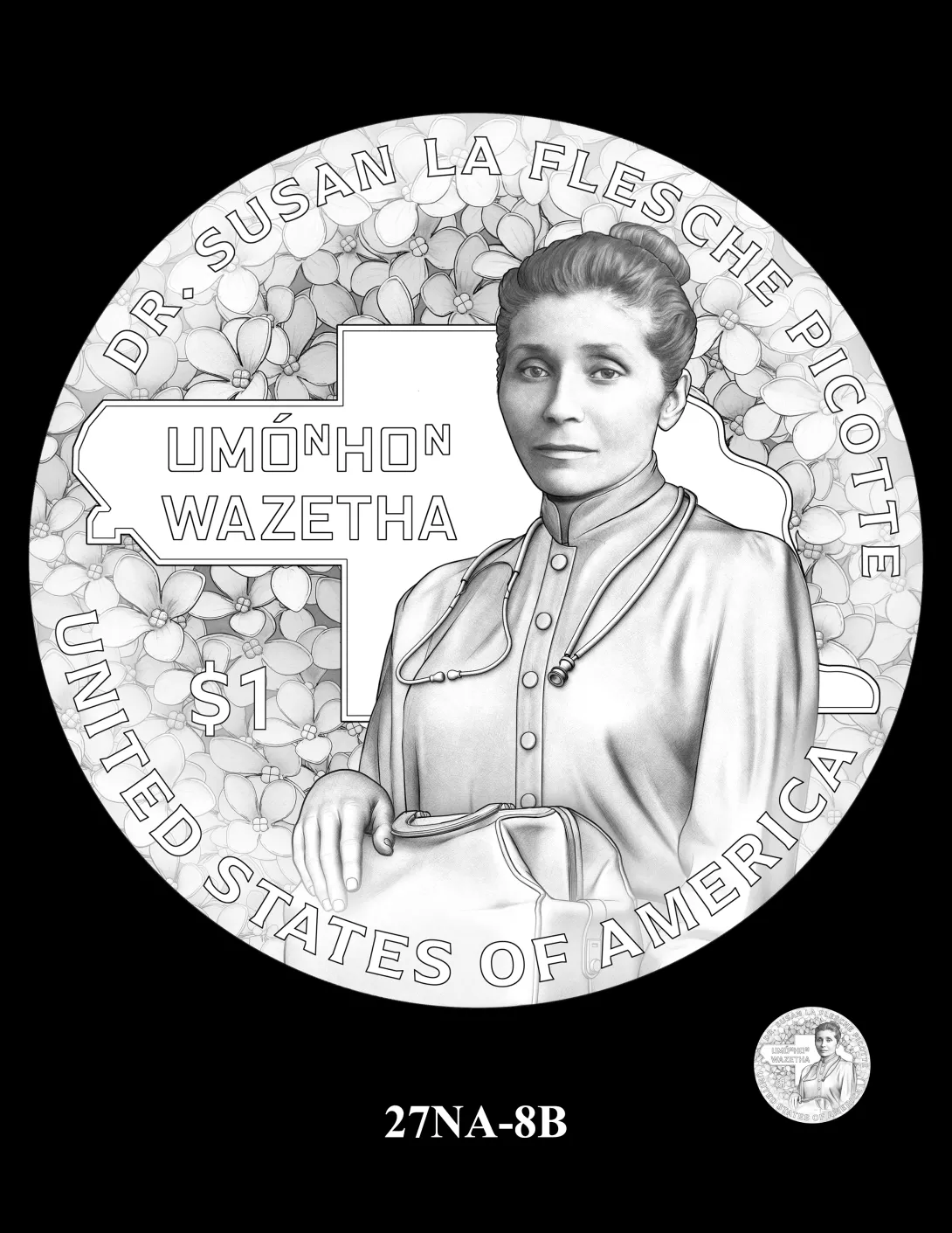 27NA-8B -- 2027 Native American $1 Coin