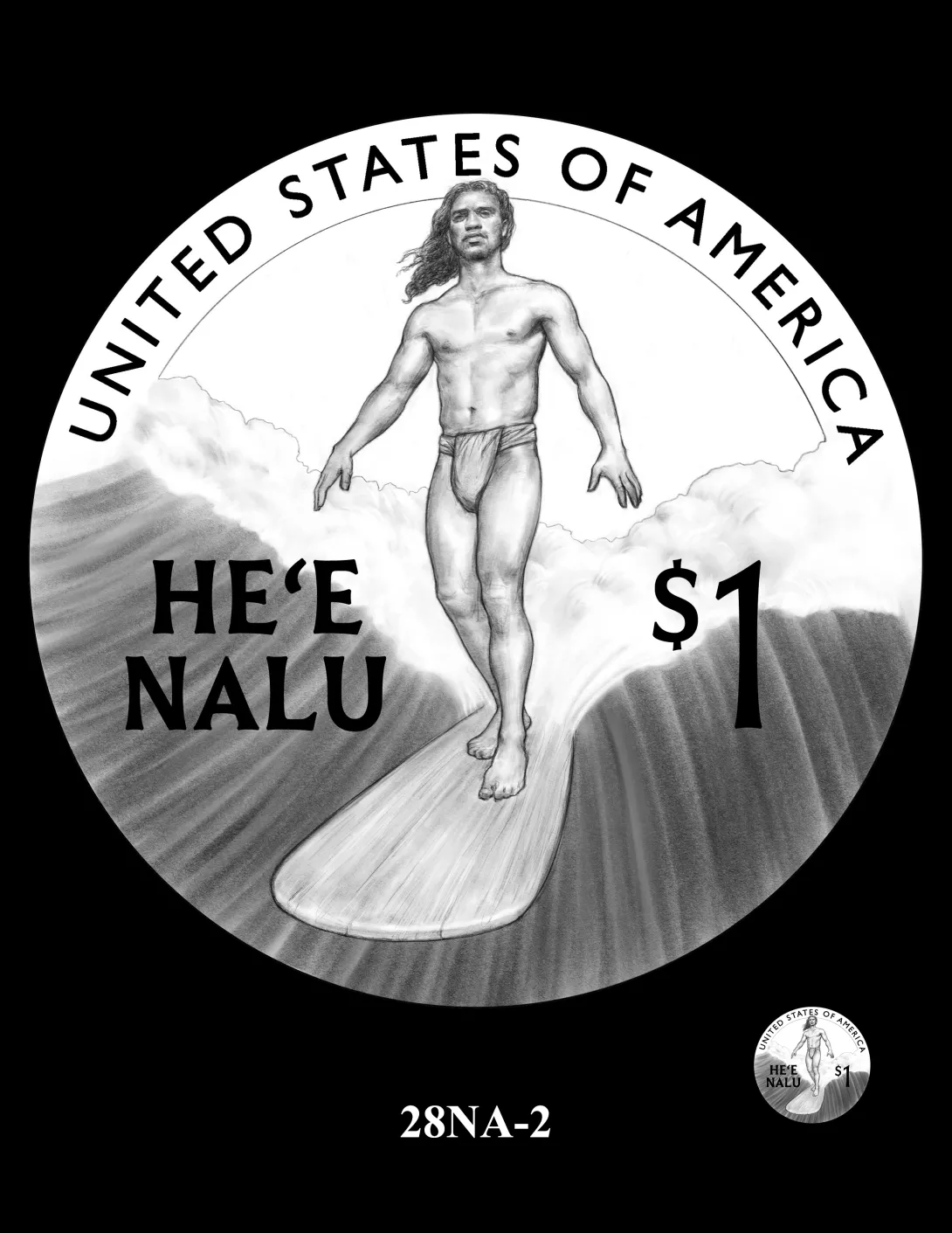 28NA-2 -- 2028 Native American $1 Coin