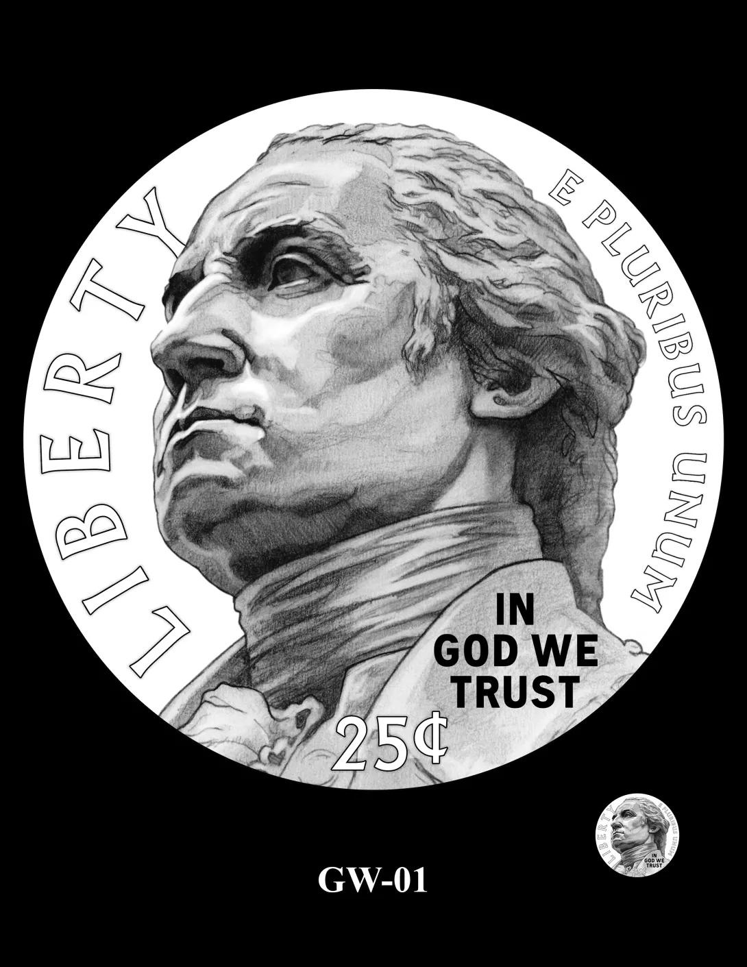 GW-01 -- 2027 – 2030 Youth Sports Quarters Washington Obverse