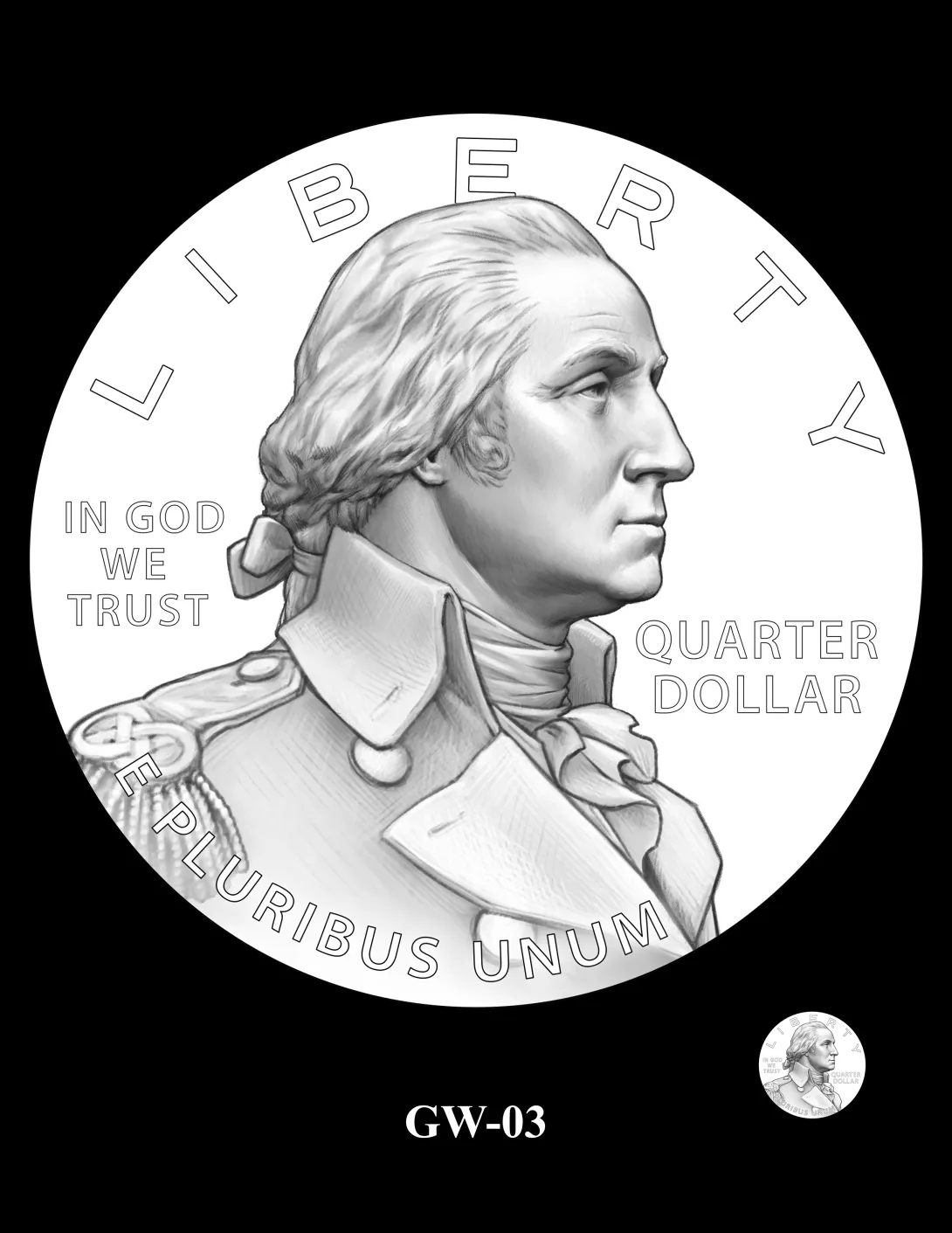 GW-03 -- 2027 – 2030 Youth Sports Quarters Washington Obverse