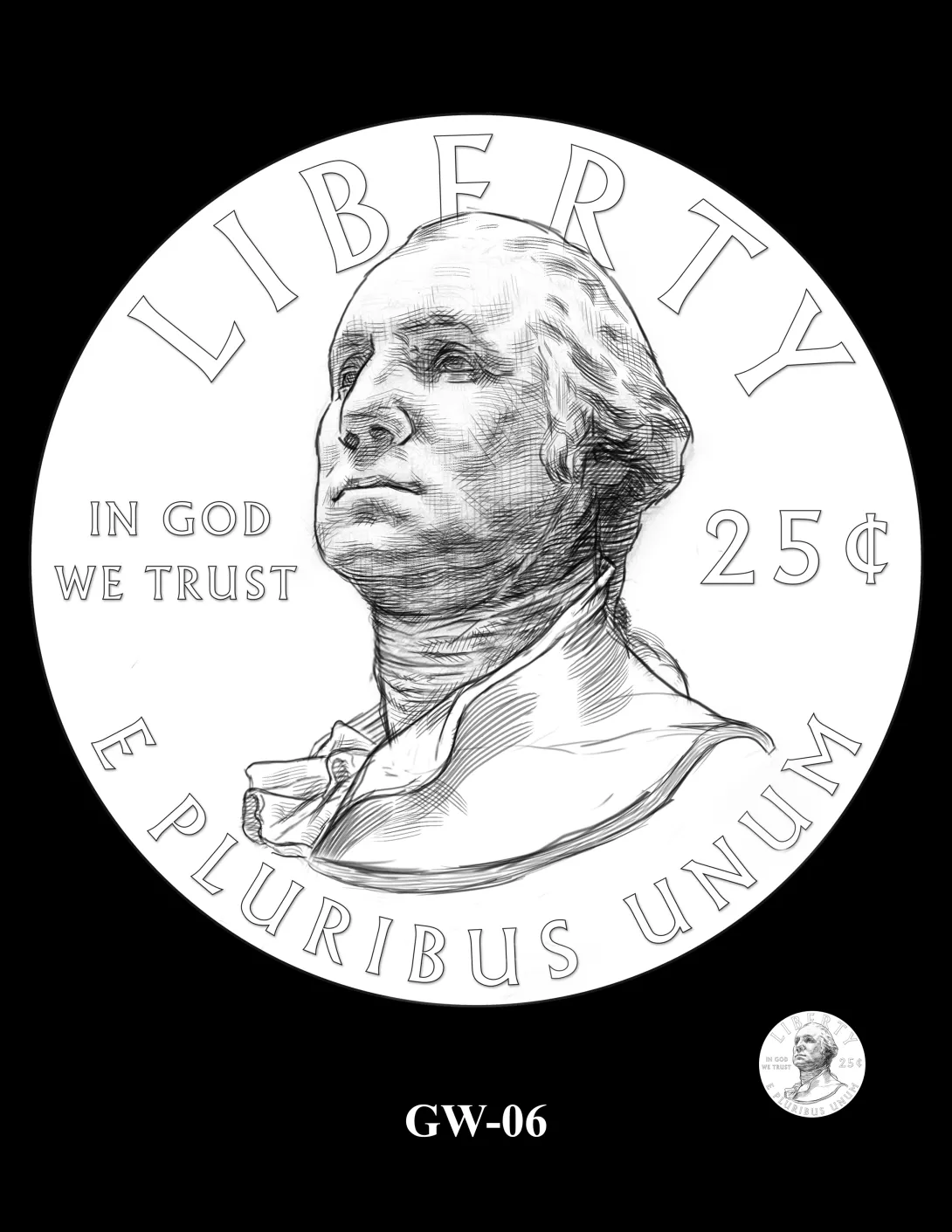 GW-06 -- 2027 – 2030 Youth Sports Quarters Washington Obverse