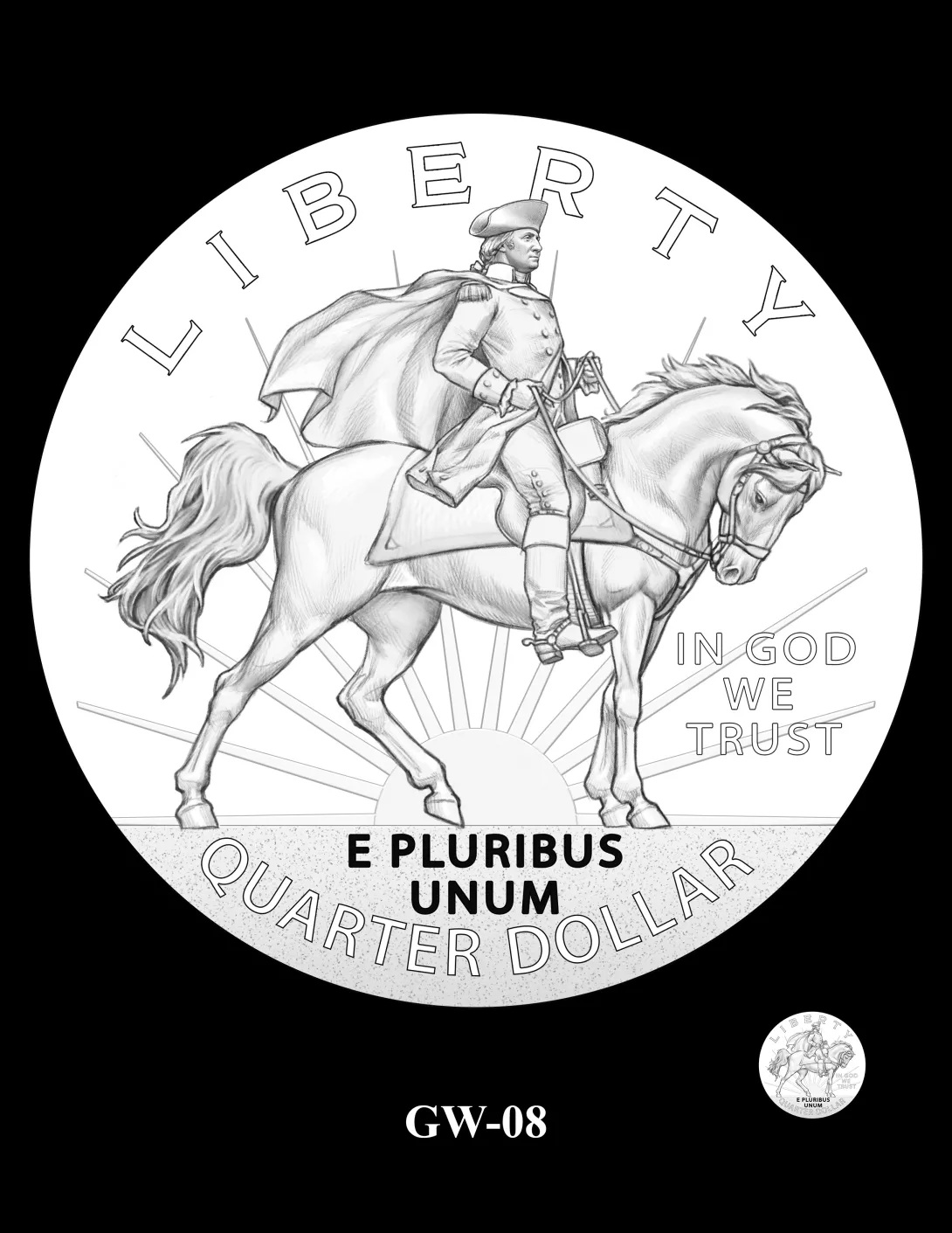 GW-08 -- 2027 – 2030 Youth Sports Quarters Washington Obverse