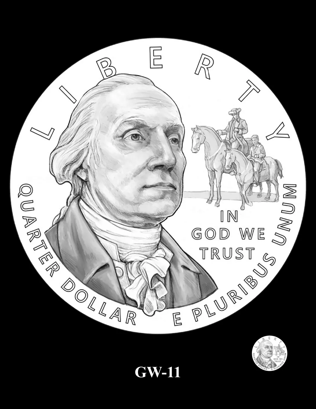 GW-11 -- 2027 – 2030 Youth Sports Quarters Washington Obverse