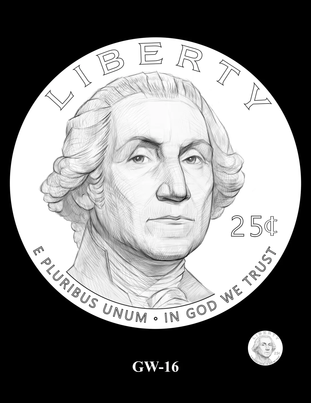 GW-16 -- 2027 – 2030 Youth Sports Quarters Washington Obverse