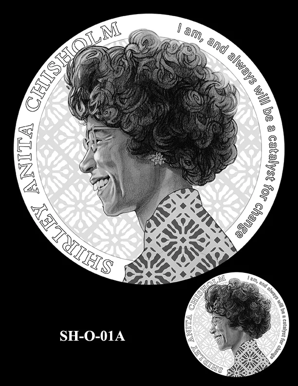 SH-O-01A -- Shirley Chisholm Congressional Gold Medal
