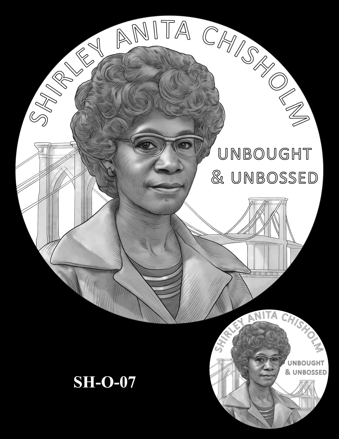 SH-O-07 -- Shirley Chisholm Congressional Gold Medal