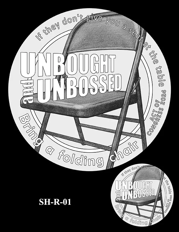 SH-R-01 -- Shirley Chisholm Congressional Gold Medal