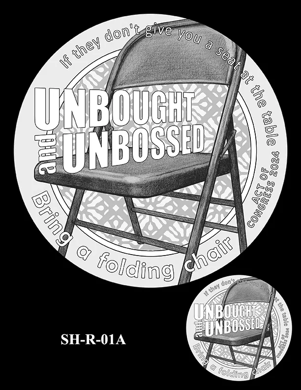 SH-R-01A -- Shirley Chisholm Congressional Gold Medal