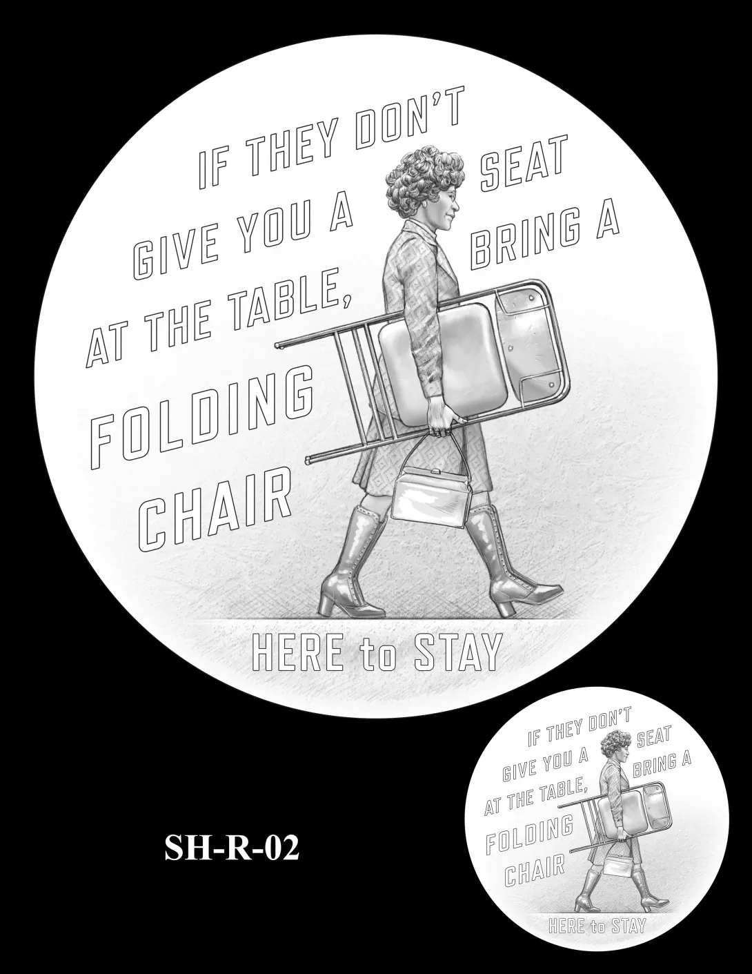 SH-R-02 -- Shirley Chisholm Congressional Gold Medal