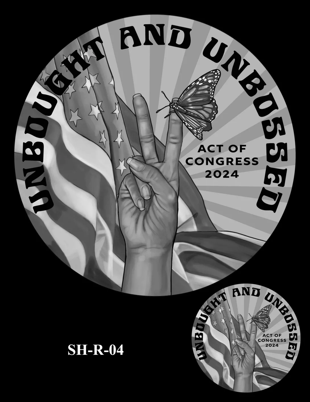 SH-R-04 -- Shirley Chisholm Congressional Gold Medal